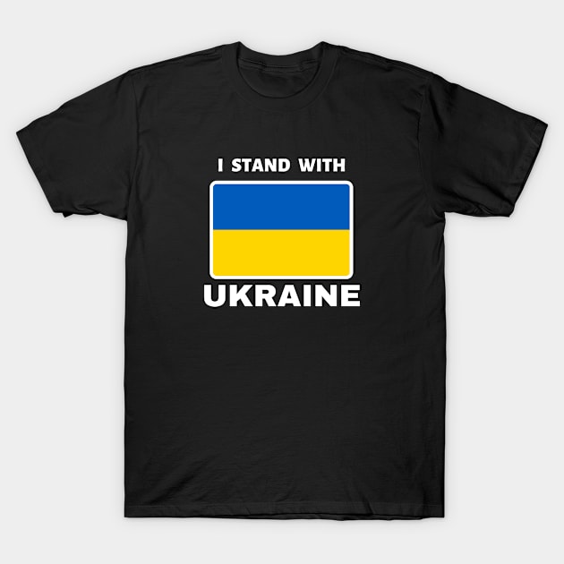 I stand with Ukraine T-Shirt by West CO Apparel 